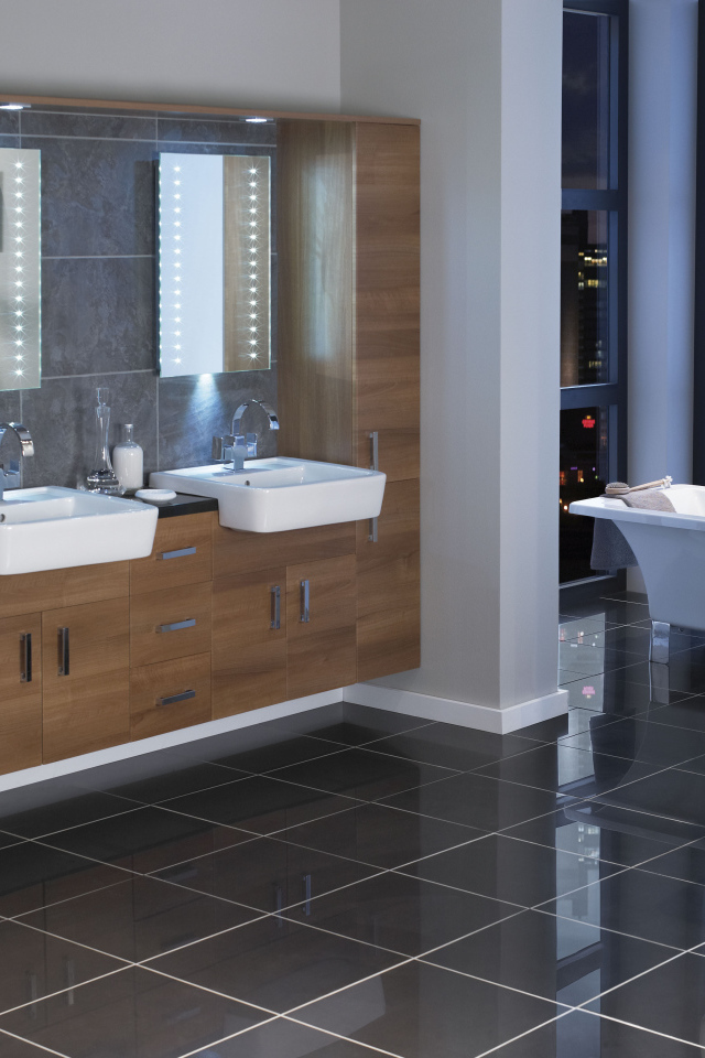 Ванная из двух комнат