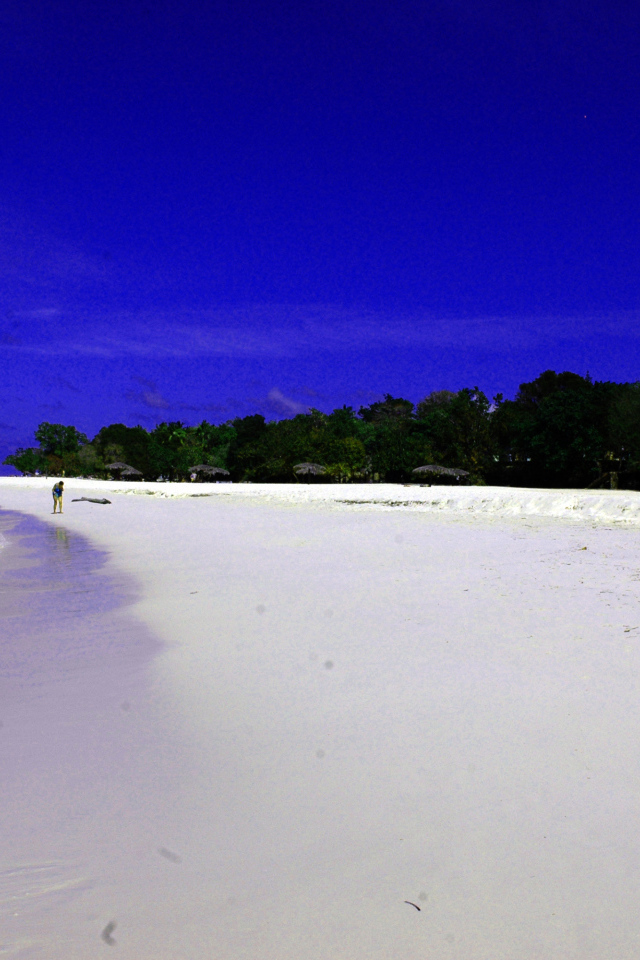 Пляж на курорте Гуардалавака, Куба