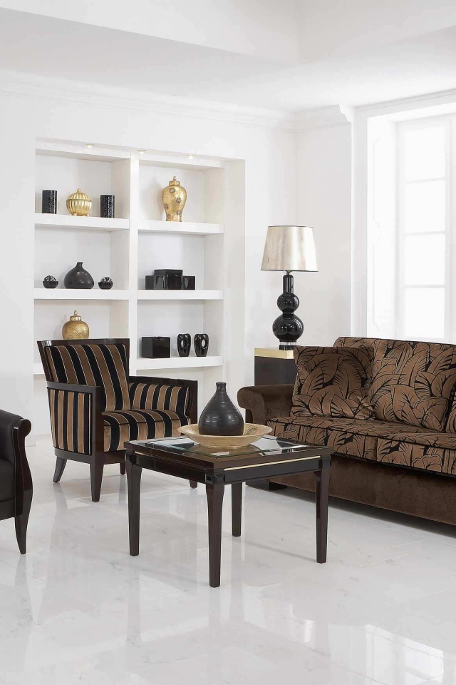 Красивое оформление гостиной