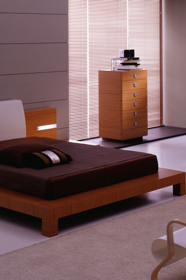 Спальня в сиреневых тонах