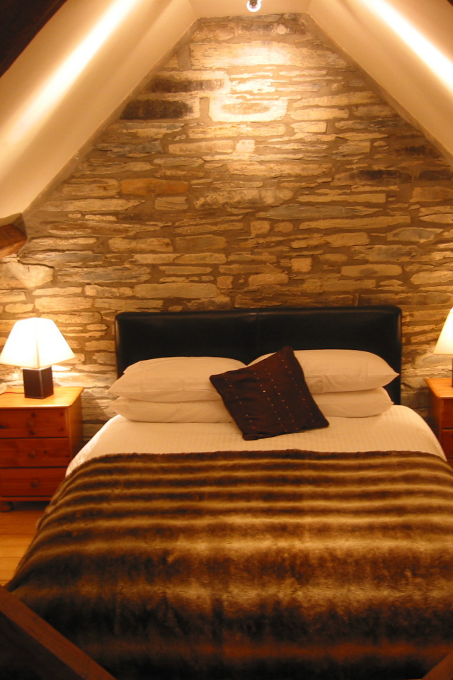 Спальня под крышей