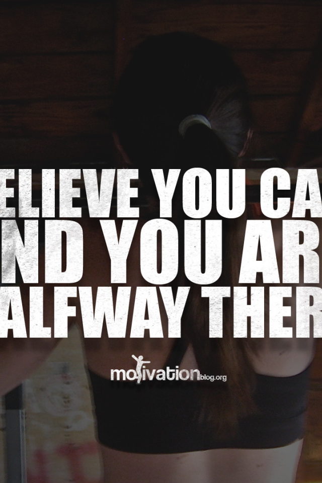 Верь, что ты сможешь