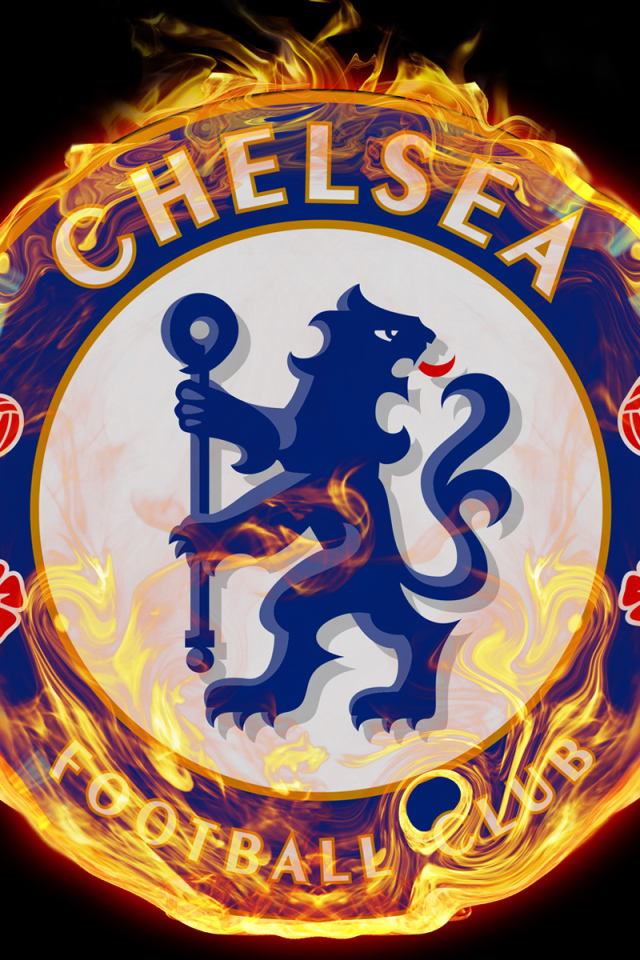 Возлюбленный Футбольный клуб Челси в огне
