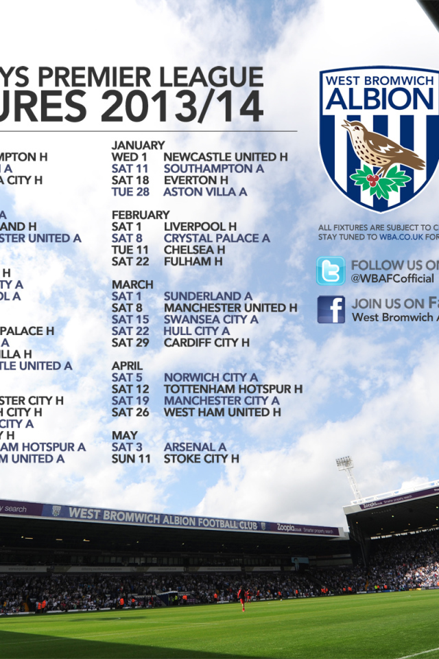 Beloved football club West Bromwich Albion