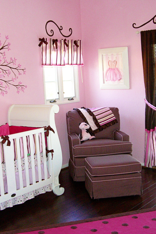 Детская для новорожденной девочки