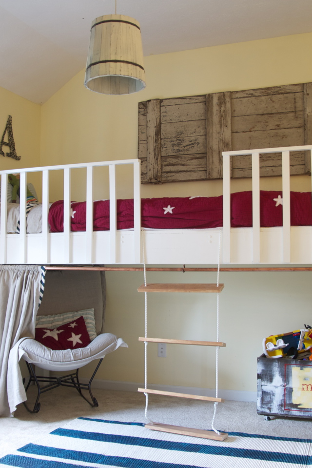 Рождественское оформление детской 