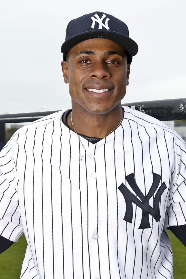 Девид Робертсон на бейсбольном стадионе