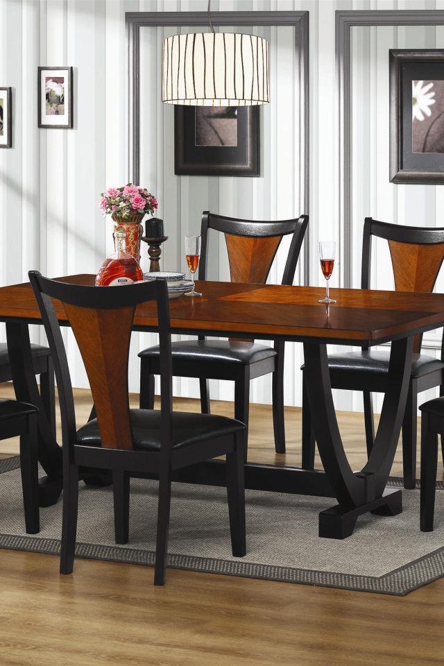 Дизайнерская мебель в столовой