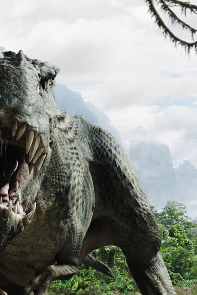 Динозавр в горах
