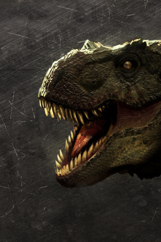 Голова динозавра