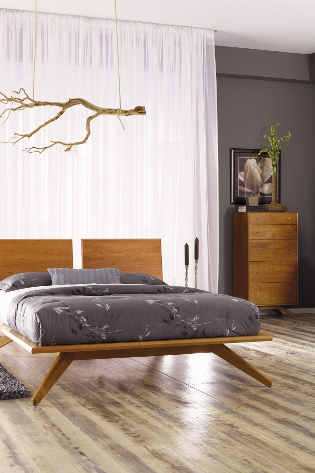 Легкий стиль в оформлении спальни