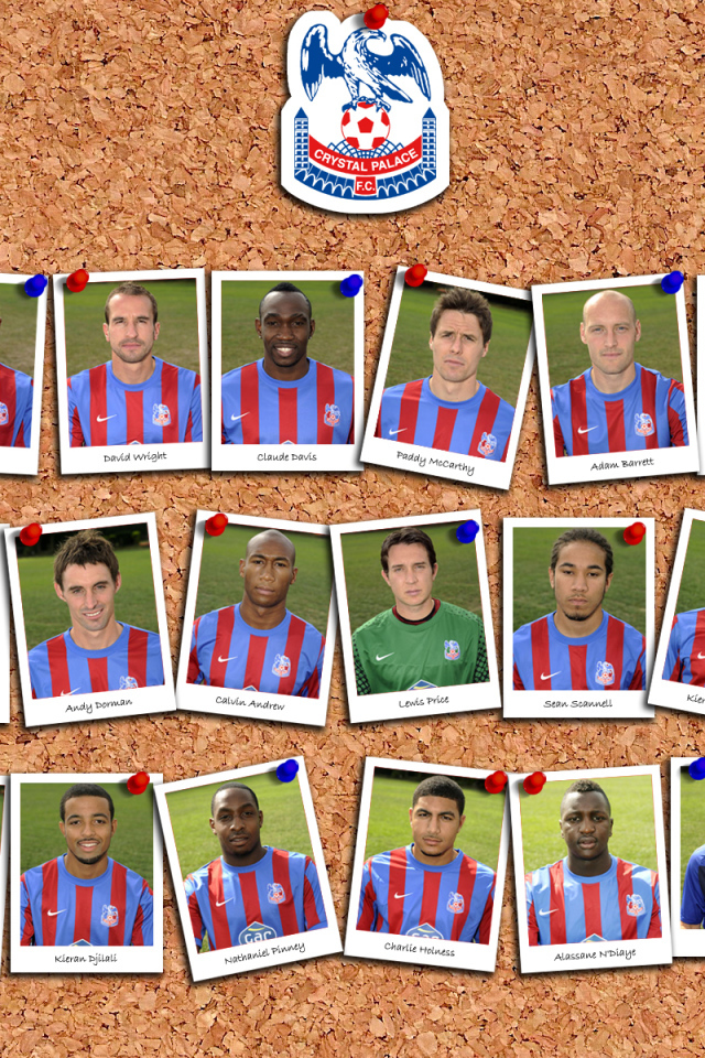 Известный Футбольный клуб Англии Кристал Пэлас