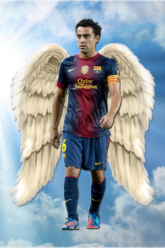 Футболист с крыльями