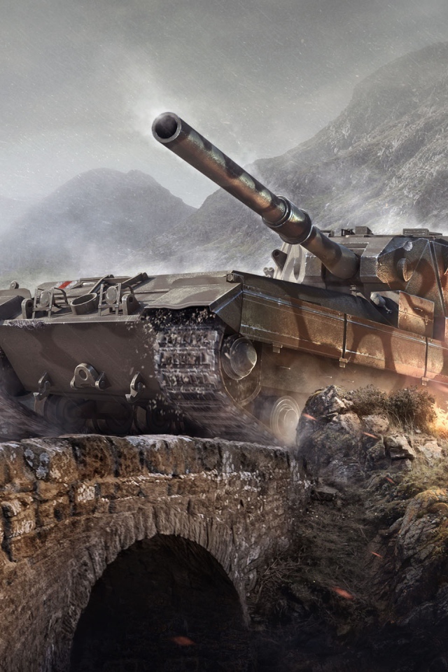 Танк Fv215b 183 в игре World of tanks