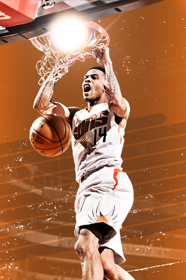 Джеральд Грин у баскетбольной корзины