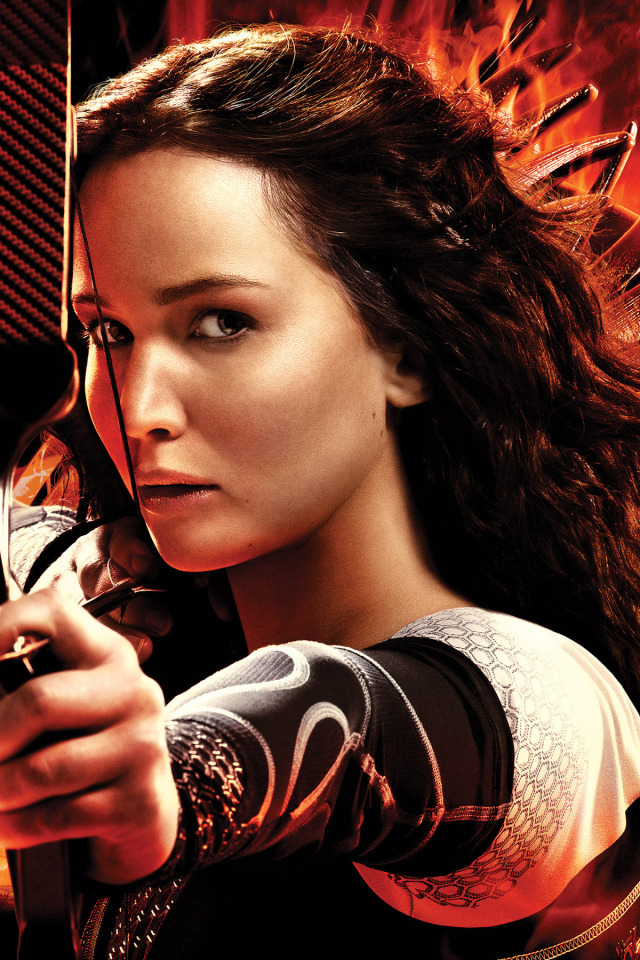 Дженнифер Лоуренс в роли Китнисс