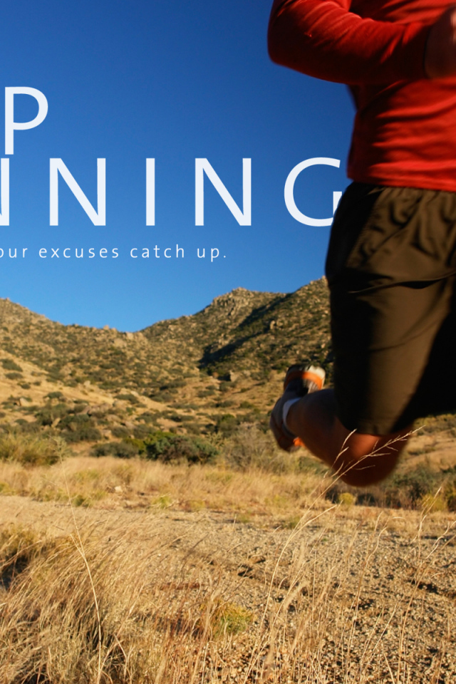 Занимайся бегом и спортом