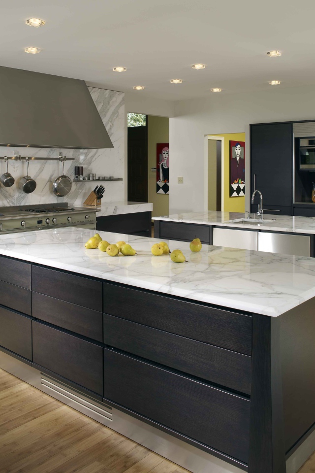 Ламинат на кухне