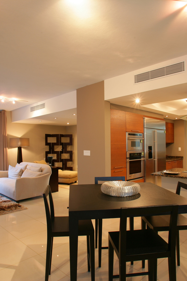 Подсветка в столовой