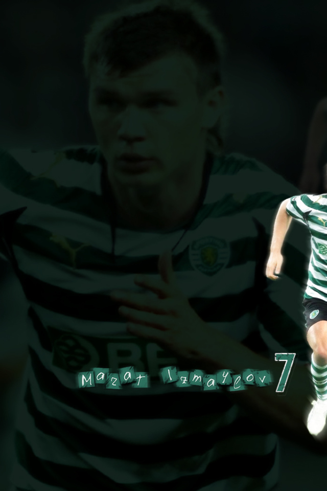 Игрок Спортинга Марат Измайлов на поле