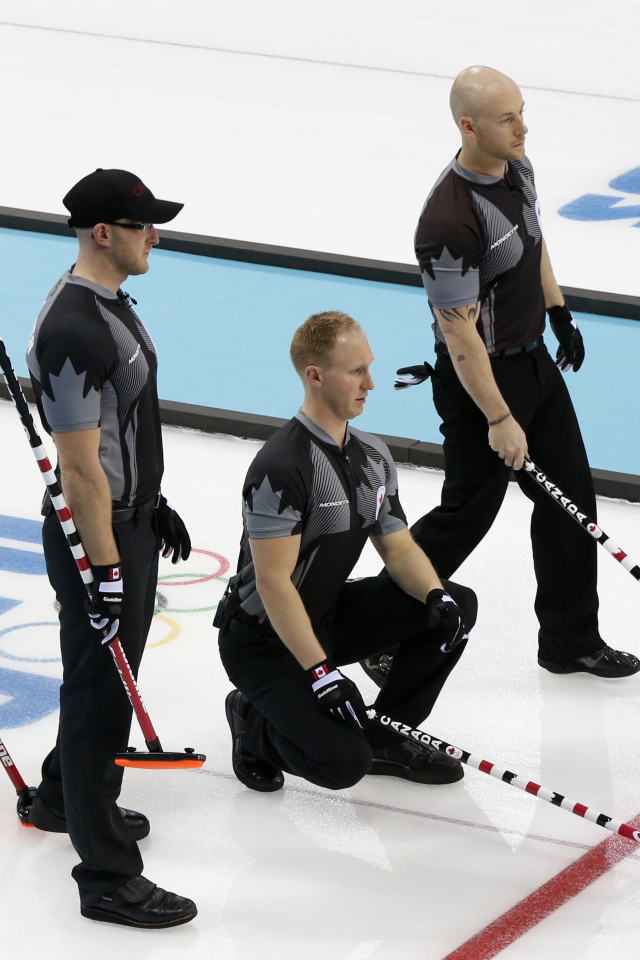 Мужская сборная Канады по керлингу обладатели золотой медали