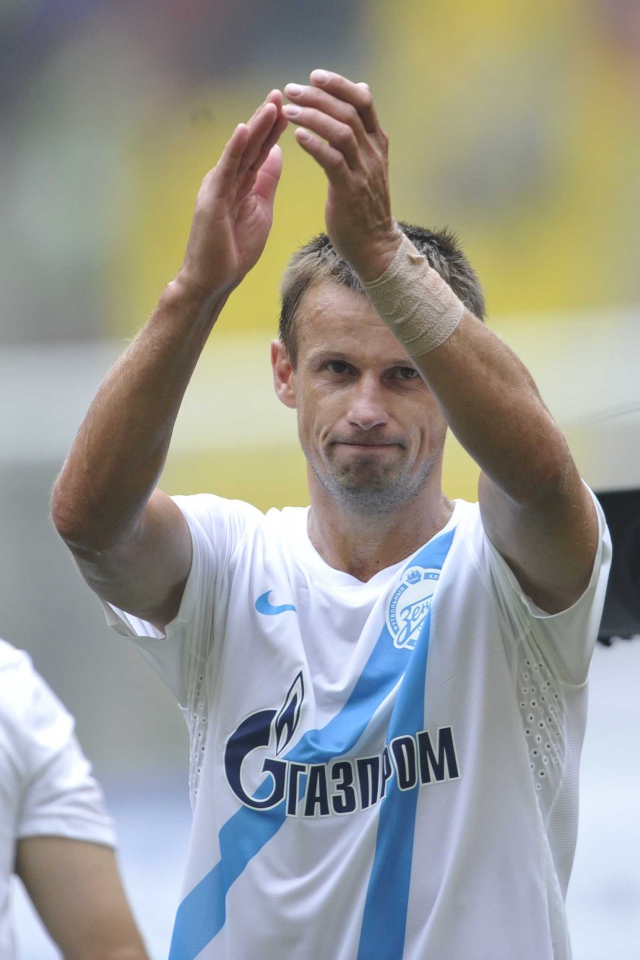 Сергей Семак полузащитник клуба Зенит