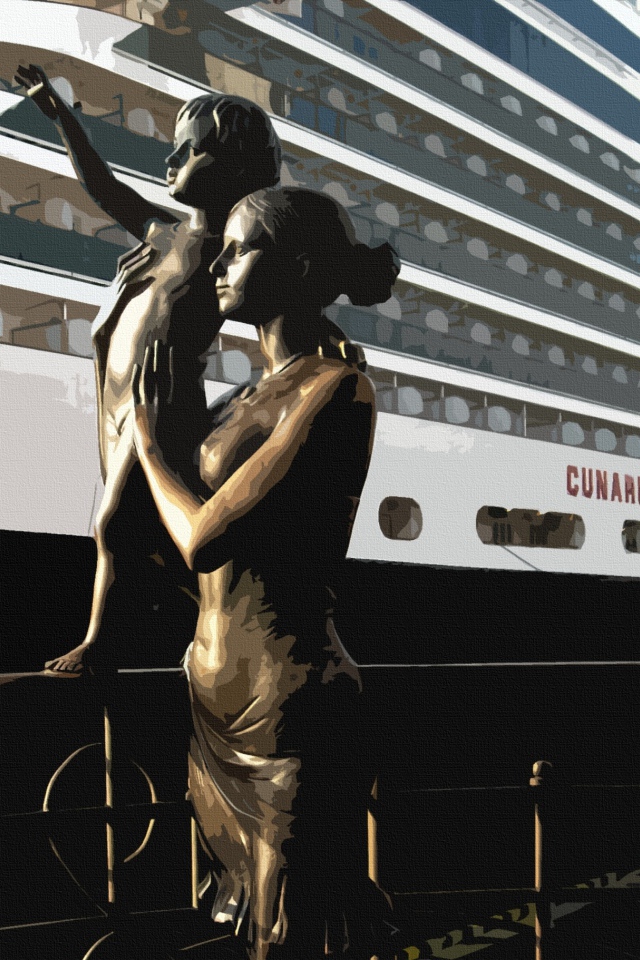 Памятник жене моряка Одесса