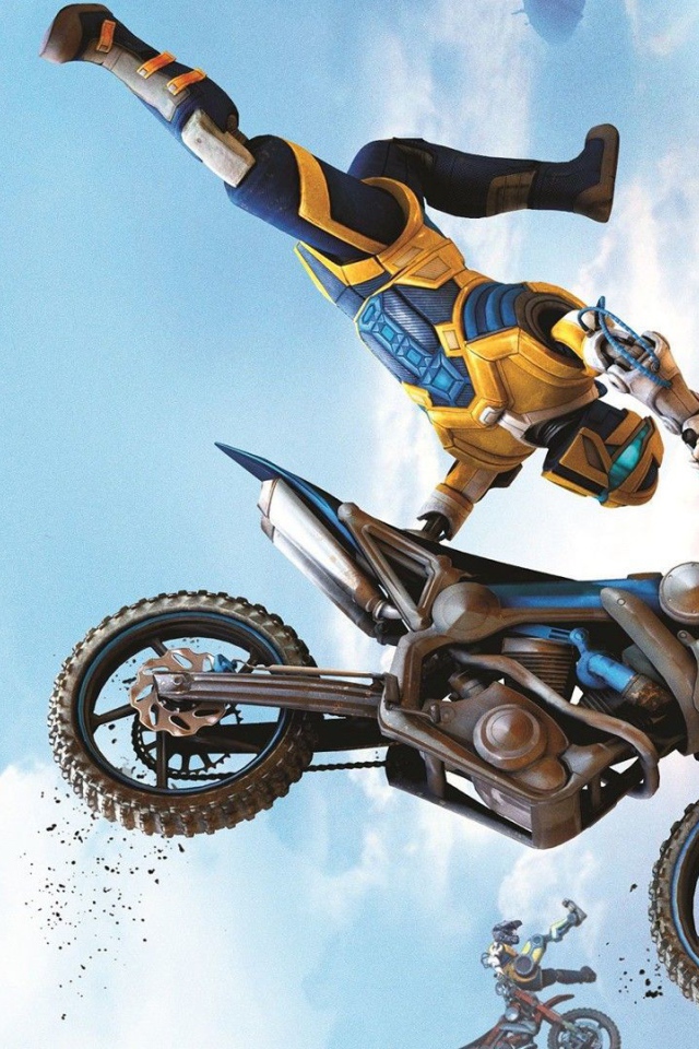 Мотоциклист в игре Trials fusion