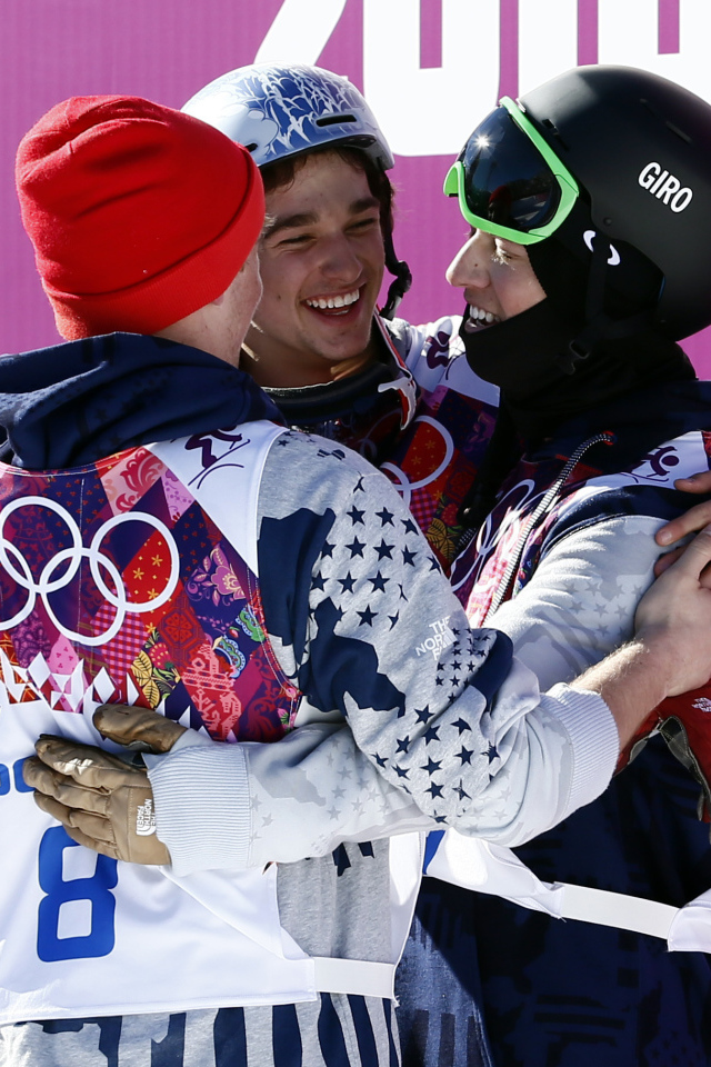 Николас Геппер из США бронзовая медаль на олимпиаде в Сочи 2014 год