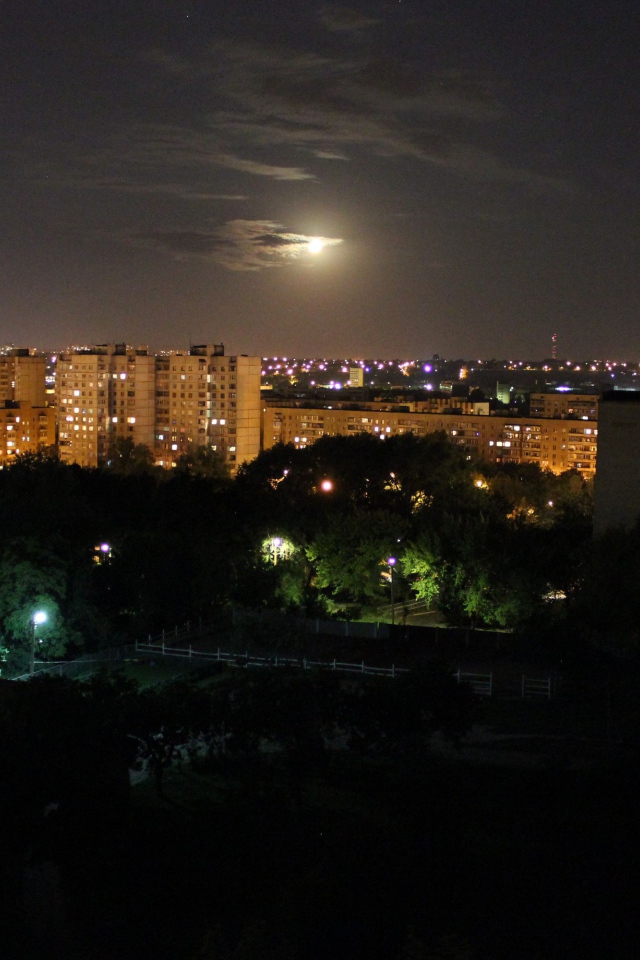 Ночной Харьков