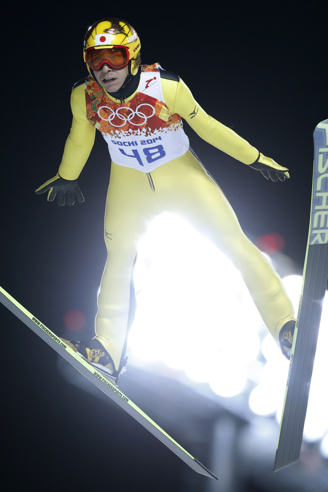 Нориаки Касаи японский прыгун с трамплина обладатель серебряной и бронзовой медали