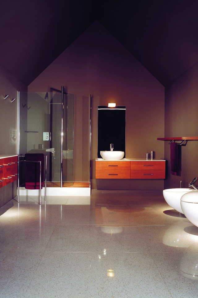 Романтическая атмосфера в ванной