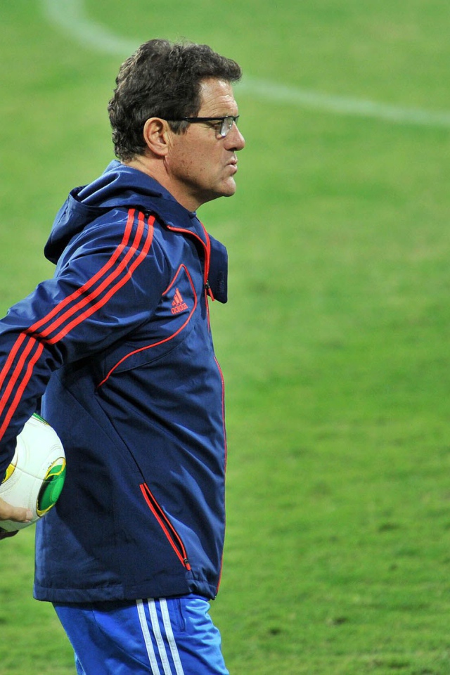 Тренер сборной России Фабио Капелло