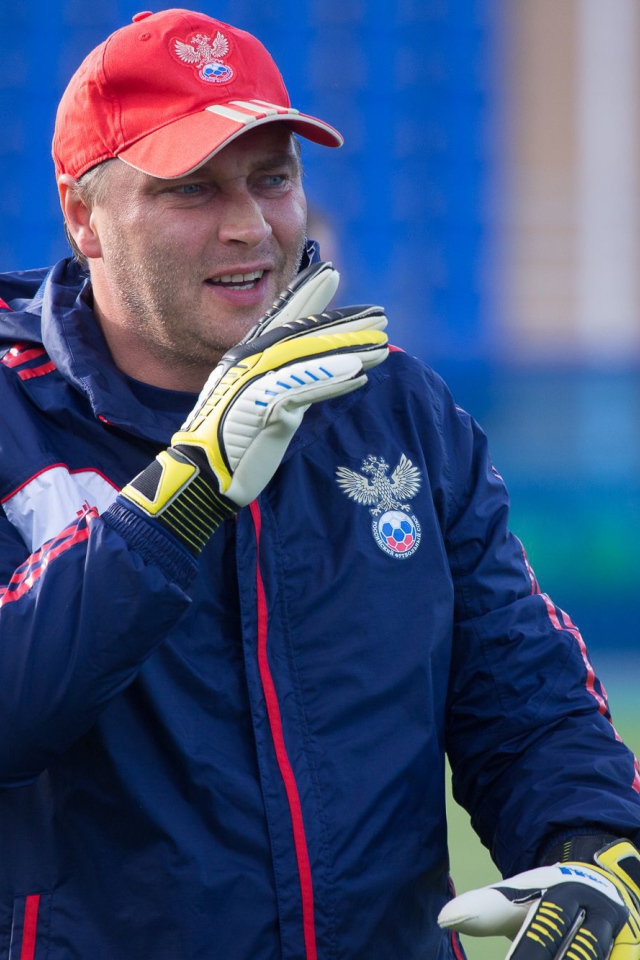 Тренер сборной России Сергей Овчинников