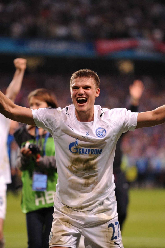 Российский футболист Игорь Денисов