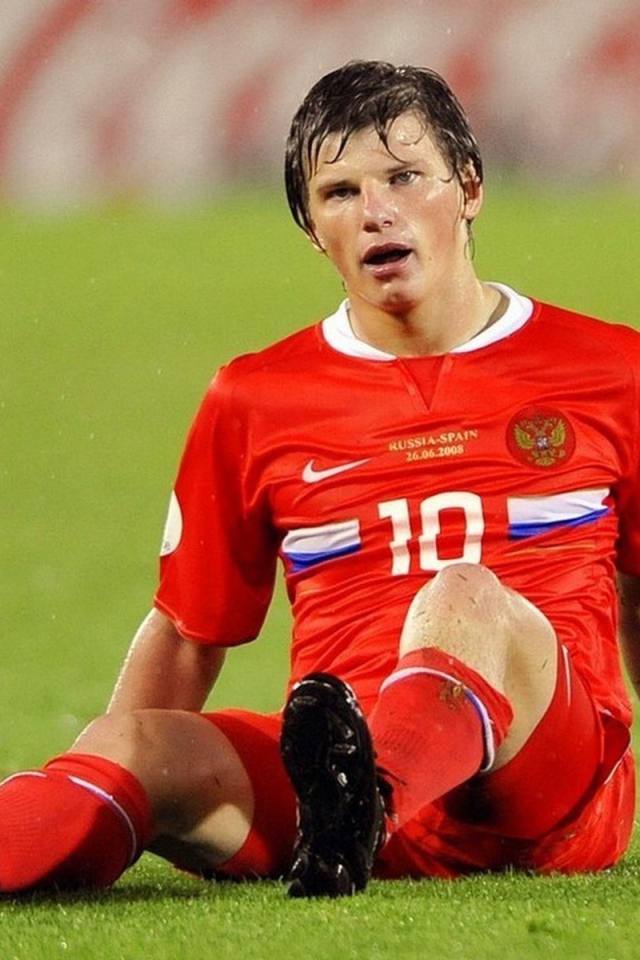 Игрок сборной России Андрей Аршавин