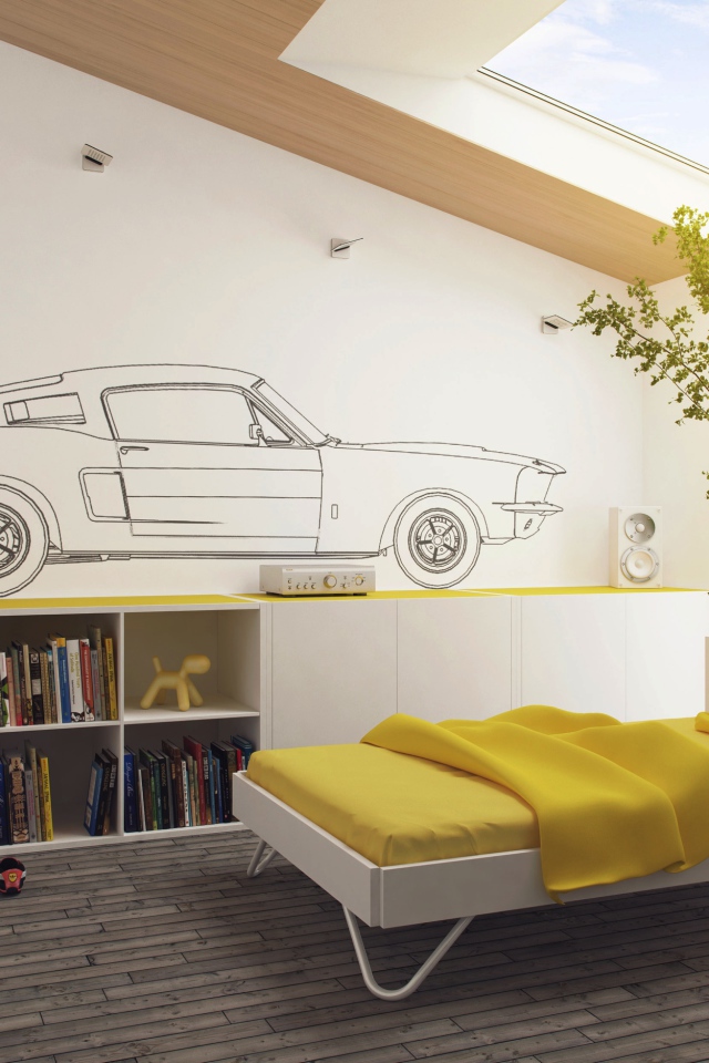 Окно в потолке детской