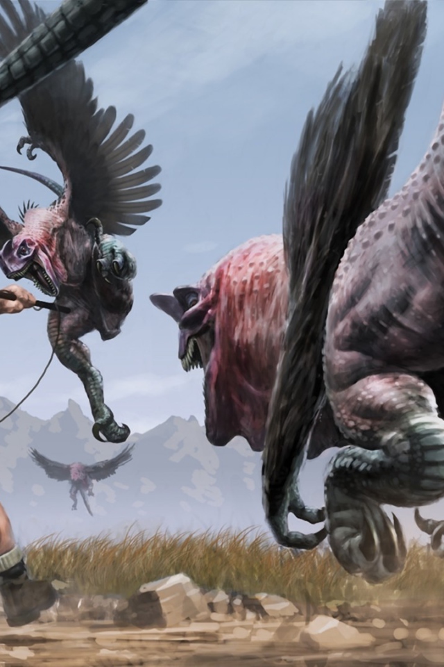 Звукооператор охотится за динозаврами