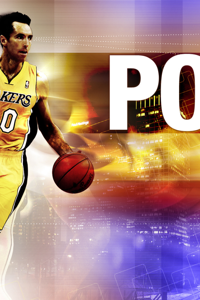 Стив Неш на баскетбольной площадке