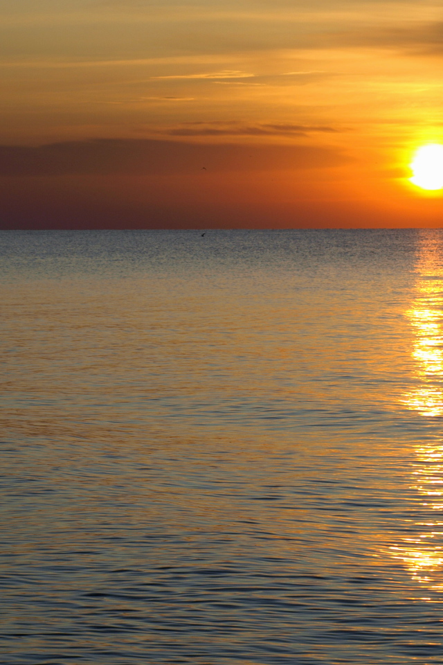 Закат над Черным морем Одесса