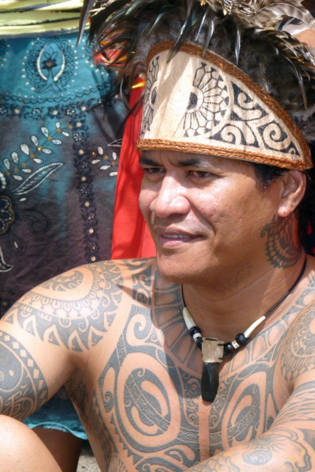 Татуировки полинезийского вождя