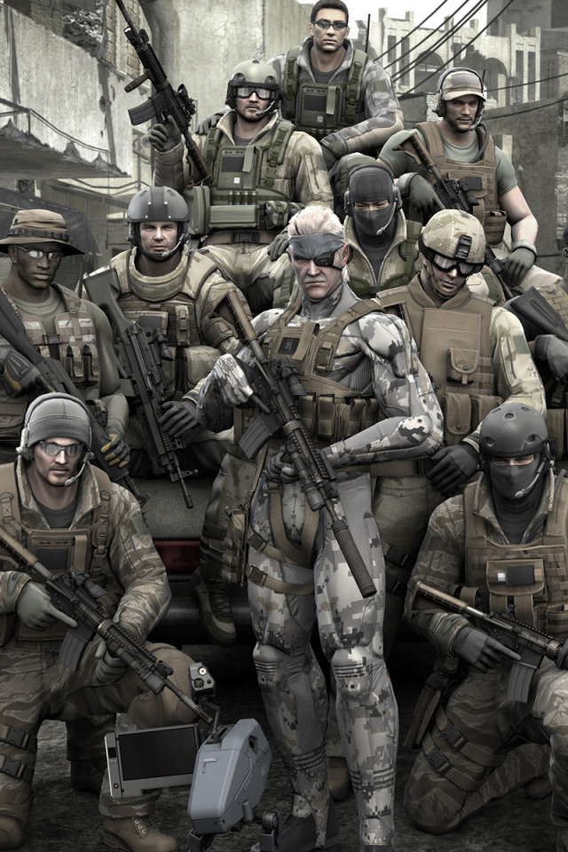 Мир игры Metal gear solid