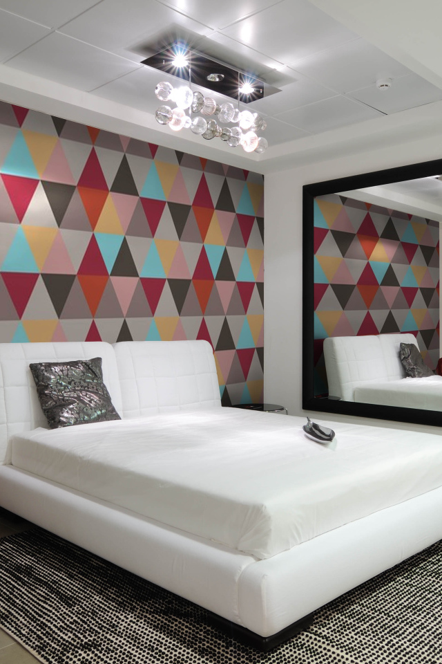 Спальня в стиле хайтек