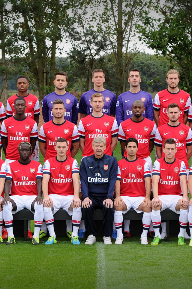 Любимая команда Англии Арсенал