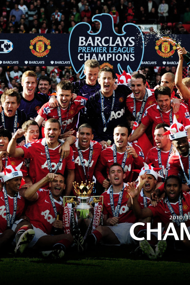 Любимая команда Англии Манчестер Юнайтед