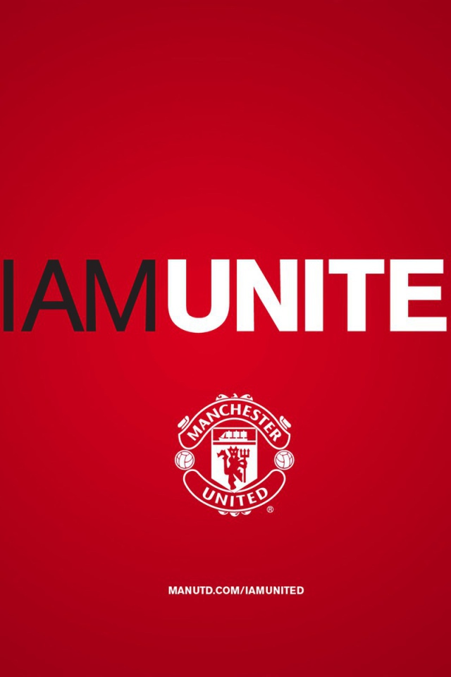 Знаменитая Футбольная команда Англии Манчестер Юнайтед