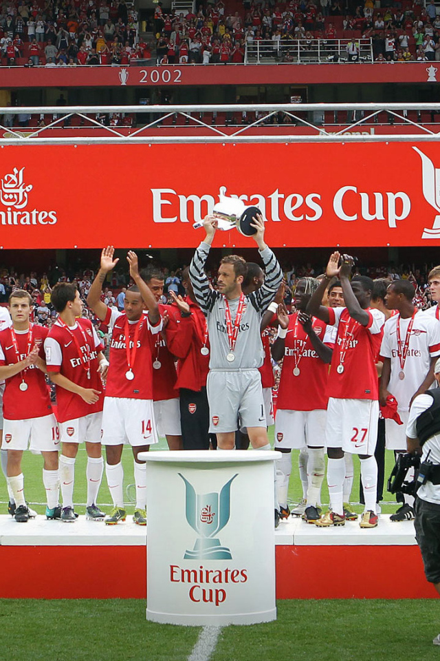 Знаменитая команда Англии Арсенал