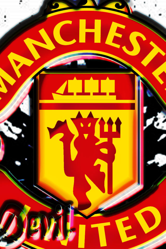 Известная команда Англии Манчестер Юнайтед