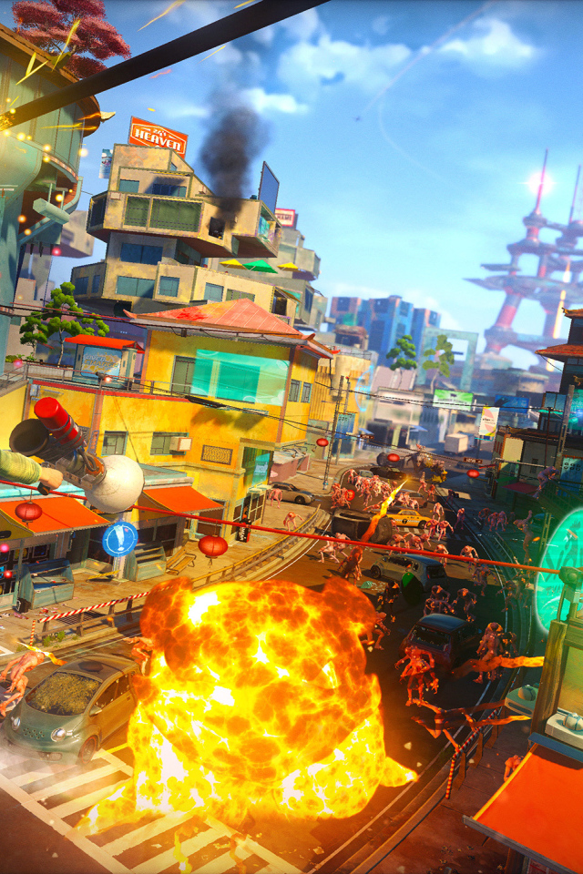 Мир игры Sunset Overdrive