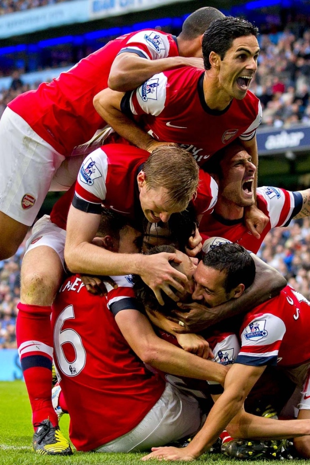 Радость победы Арсенал